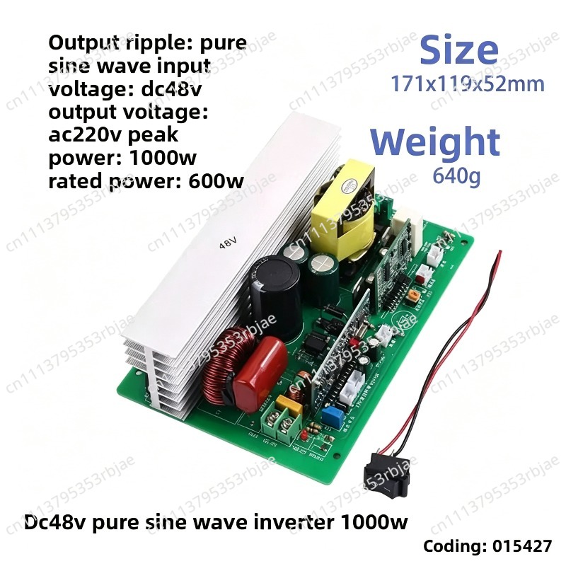 Инвертор с чистой синусоидой 5 – обзор и цена Pure Sine Wave Inverter Board 24V 48V