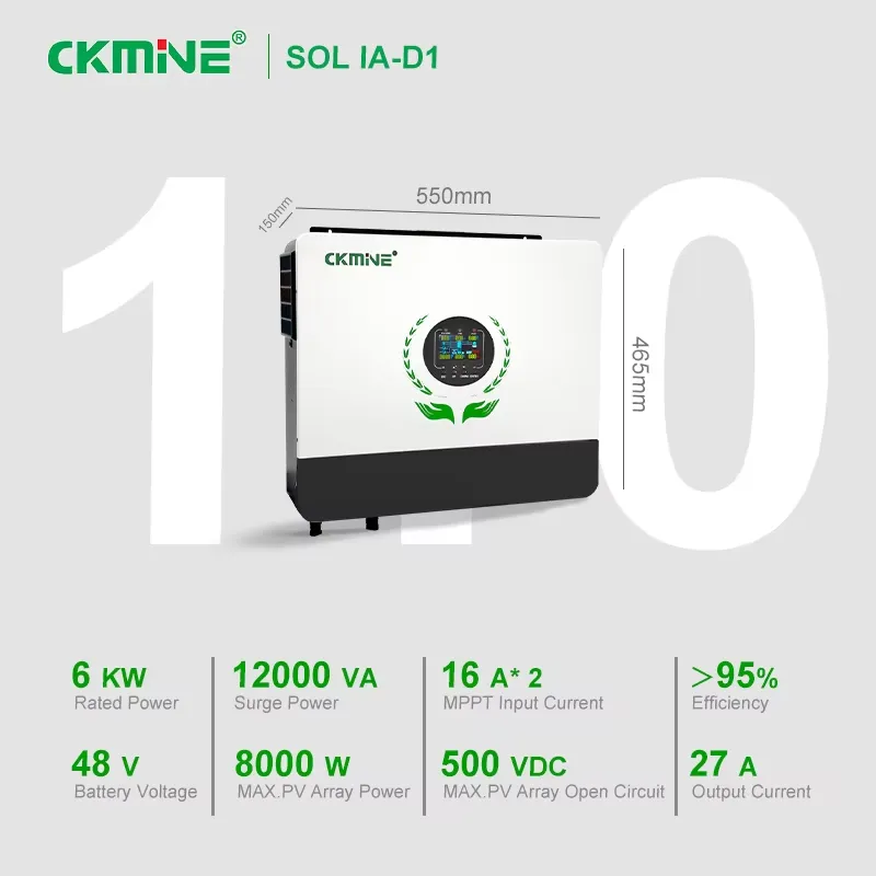 Горячая распродажа оптом: солн – обзор и цена Off Grid Solar Inverter 48V 6000W