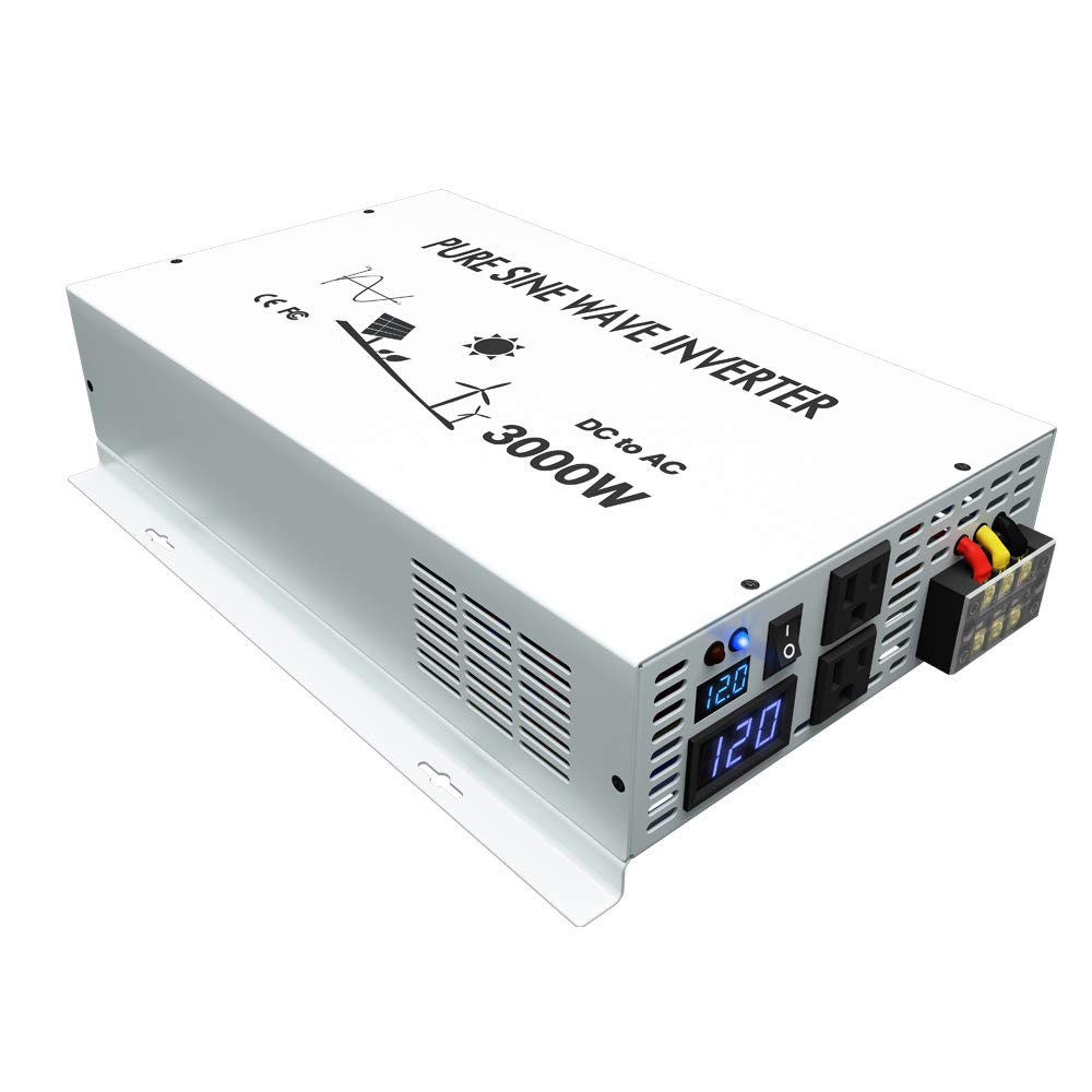 Инвертор немодулированной сину – обзор и цена Inverter Pure Sine Wave 60Hz 120V 3000W