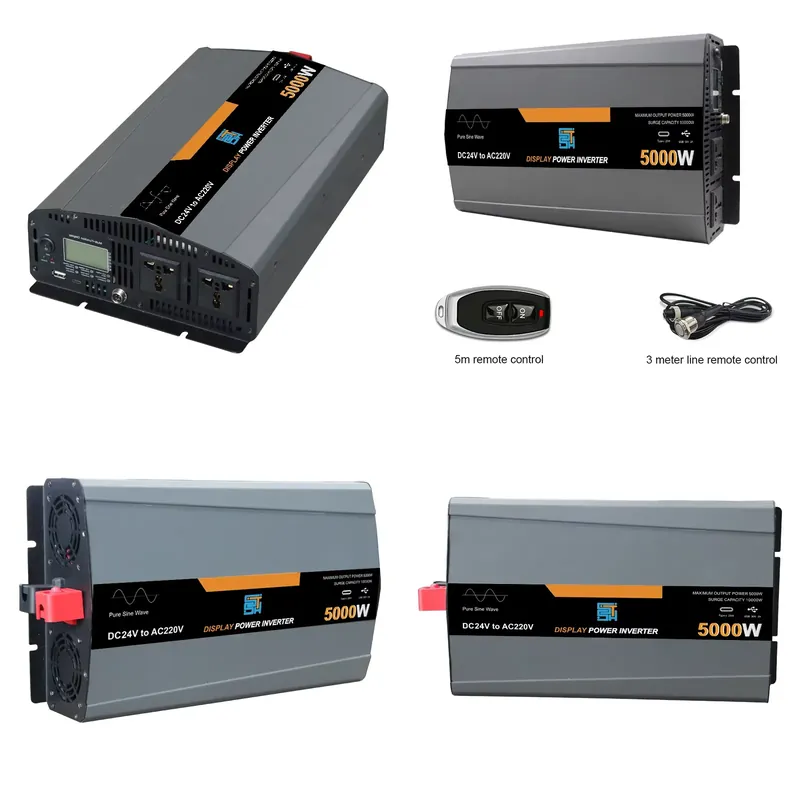Инвертор с чистой синусоидой д – обзор и цена Pure Sine Wave Inverter 5000W 48V 220V